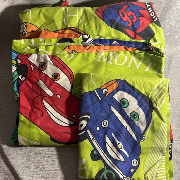 Jay Franco and Sons, Inc. Other - VintageDisney Pixar Cars Lightning McQueen TWIN 3 Piece Sheet Set
